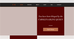 Desktop Screenshot of carolinablingqueen.com